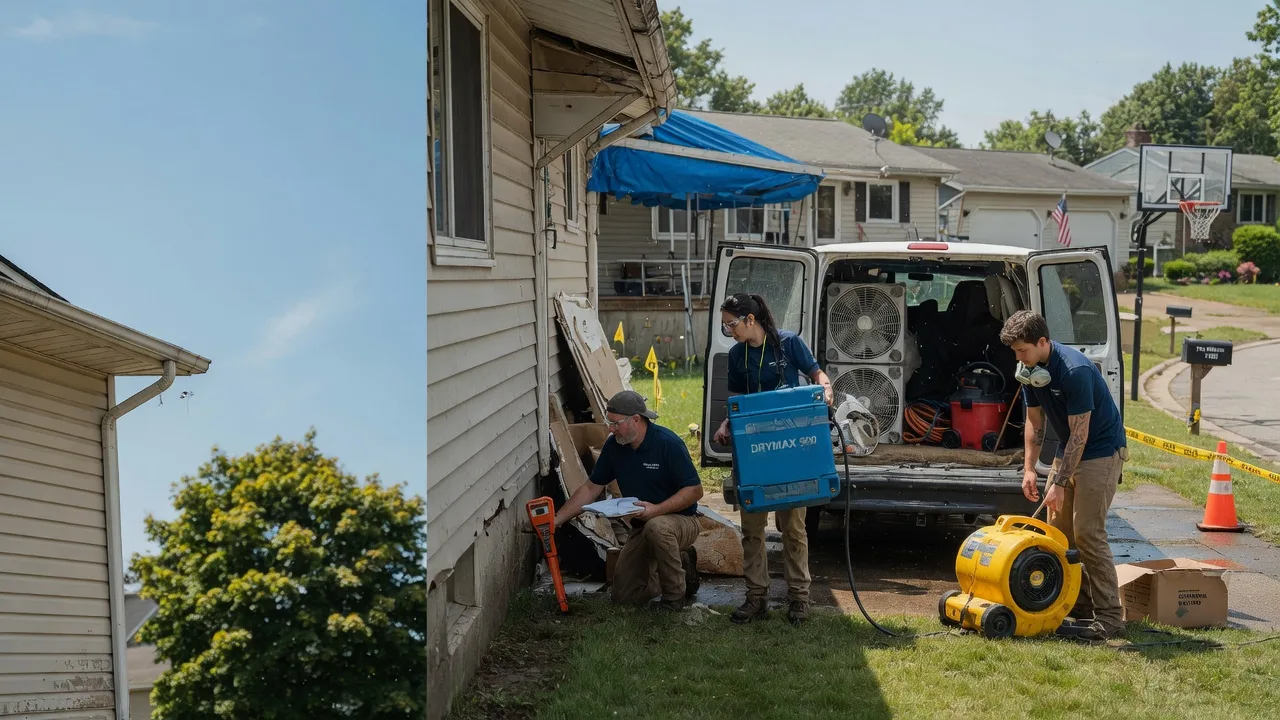 Ceiling Leak Cleanup in Mystic, IA near me